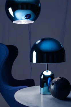 Tom Dixon Bell bordslampa, LED, silver