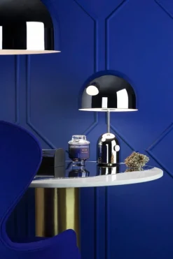 Tom Dixon Bell bordslampa, LED, silver