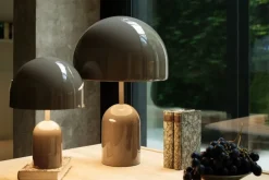 Tom Dixon Bell bordslampa, LED, taupe