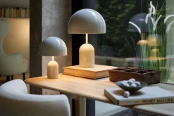 Tom Dixon Bell bordslampa, LED, grå