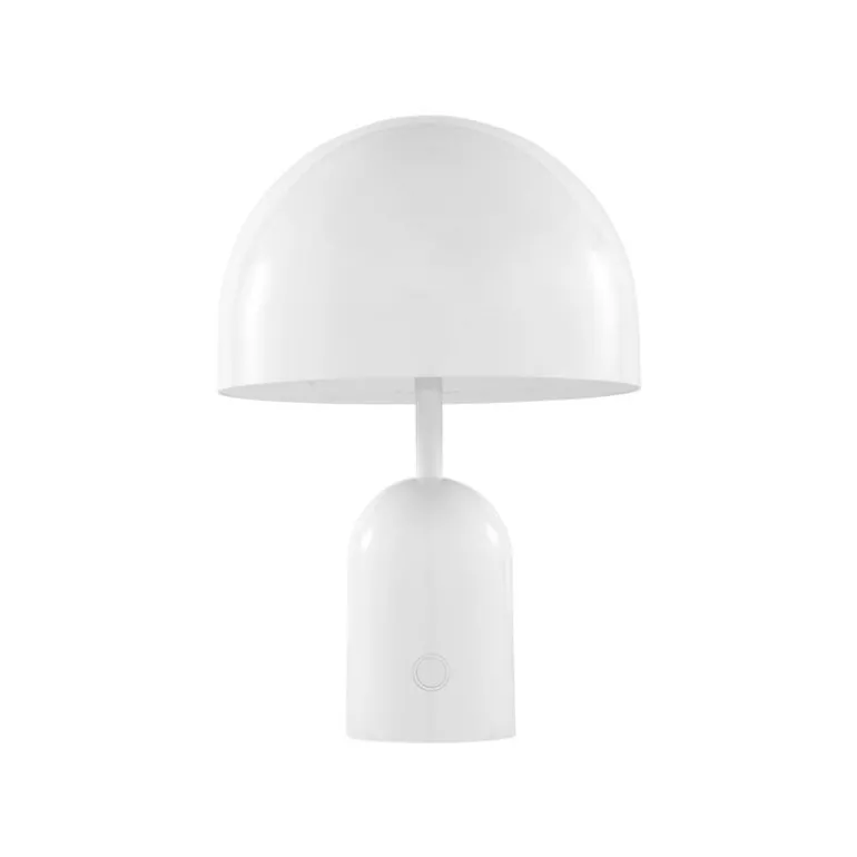 Tom Dixon Bell bärbar LED-bordslampa, vit