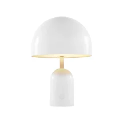 Tom Dixon Bell bärbar LED-bordslampa, vit