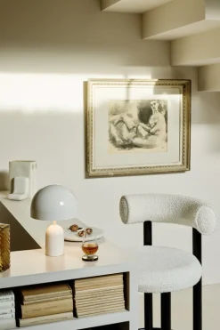 Tom Dixon Bell bärbar LED-bordslampa, vit