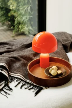 Tom Dixon Bell bärbar LED-bordslampa, fluoro