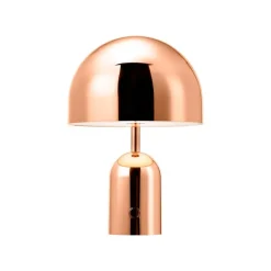 Tom Dixon Bell bärbar LED-bordslampa, koppar