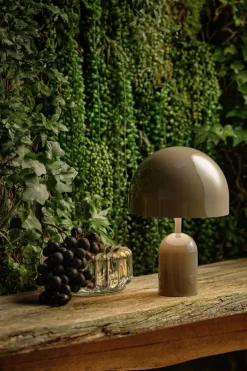 Tom Dixon Bell bärbar LED-bordslampa, taupe