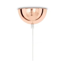 Tom Dixon Koppar LED-pendel, rund, 25 cm