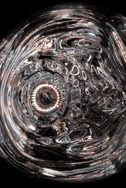 Tom Dixon Melt LED-pendel, krom