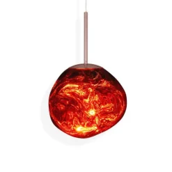 Tom Dixon Melt Mini LED-pendel, koppar