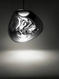 Tom Dixon Melt Mini LED-pendel, krom