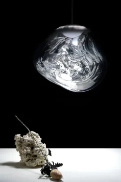 Tom Dixon Melt Mini LED-pendel, krom