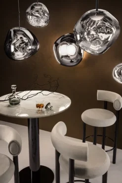 Tom Dixon Melt Mini LED-pendel, krom