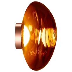 Tom Dixon Melt Surface LED vägglampa, koppar