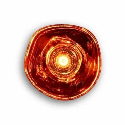 Tom Dixon Melt Surface LED vägglampa, koppar