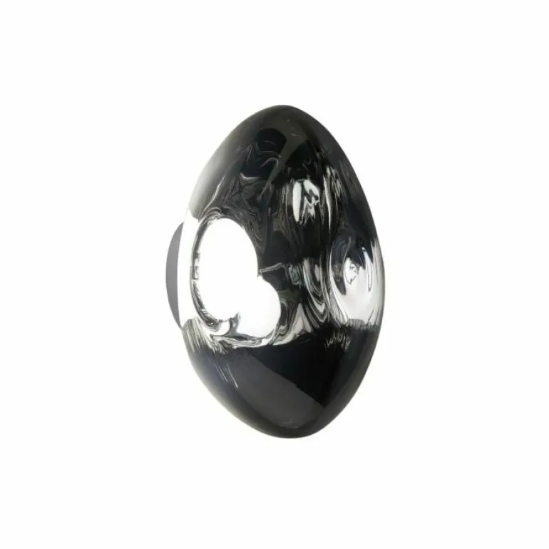 Tom Dixon Melt Surface LED vägglampa, krom