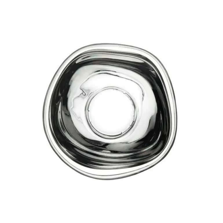 Tom Dixon Melt Surface LED vägglampa, krom