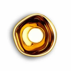 Tom Dixon Melt Surface LED vägglampa, guld