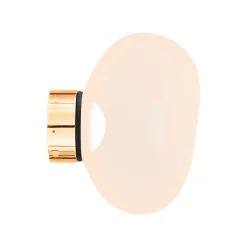 Tom Dixon Melt Surface Mini LED vägglampa, opal - guld