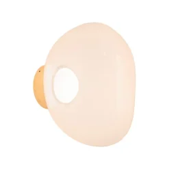 Tom Dixon Melt Surface Mini LED vägglampa, opal - guld