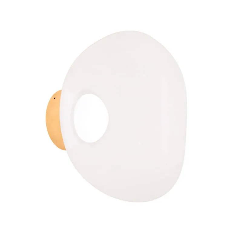 Tom Dixon Melt Surface Mini LED vägglampa, opal - guld