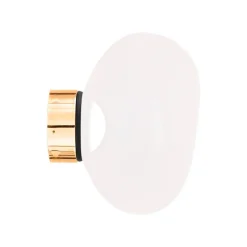 Tom Dixon Melt Surface Mini LED vägglampa, opal - guld