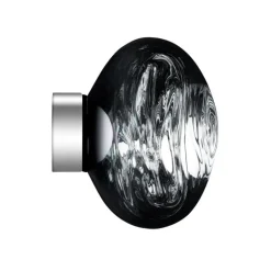 Tom Dixon Melt Surface Mini LED vägglampa, krom