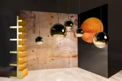 Tom Dixon Mirror Ball LED-pendel, 50 cm, silver