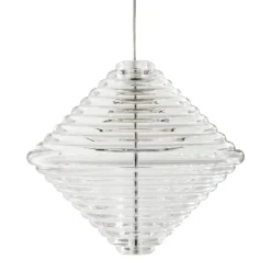 Tom Dixon Press Cone LED pendellampa, 2700 K, klar