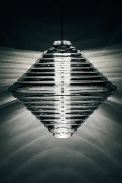 Tom Dixon Press Cone LED pendellampa, 2700 K, klar