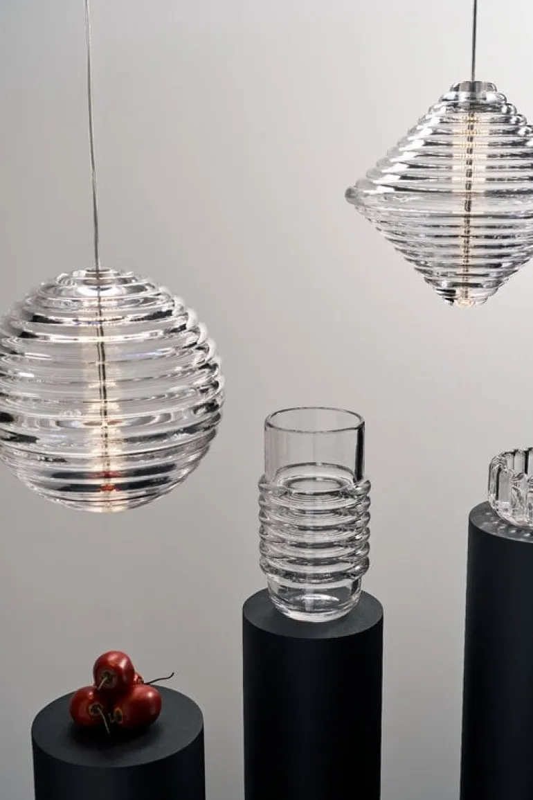 Tom Dixon Press Sphere LED pendel, 2700 K, klar