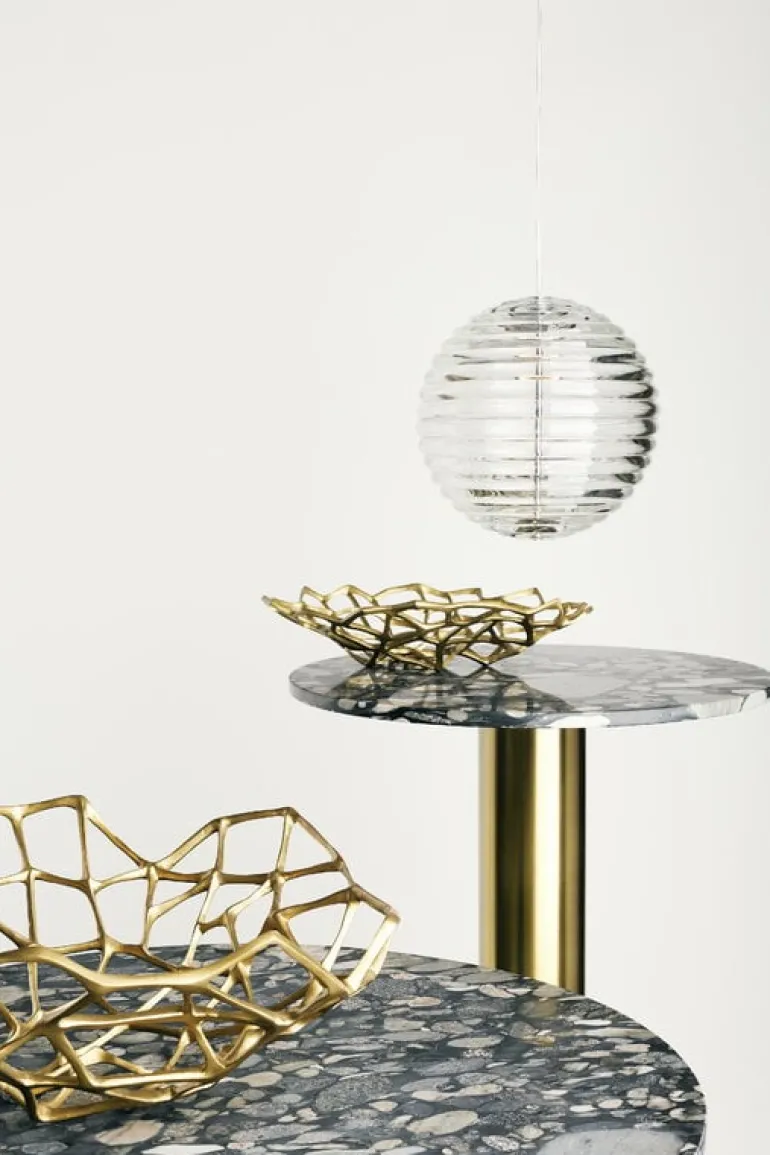 Tom Dixon Press Sphere LED pendel, 2700 K, klar