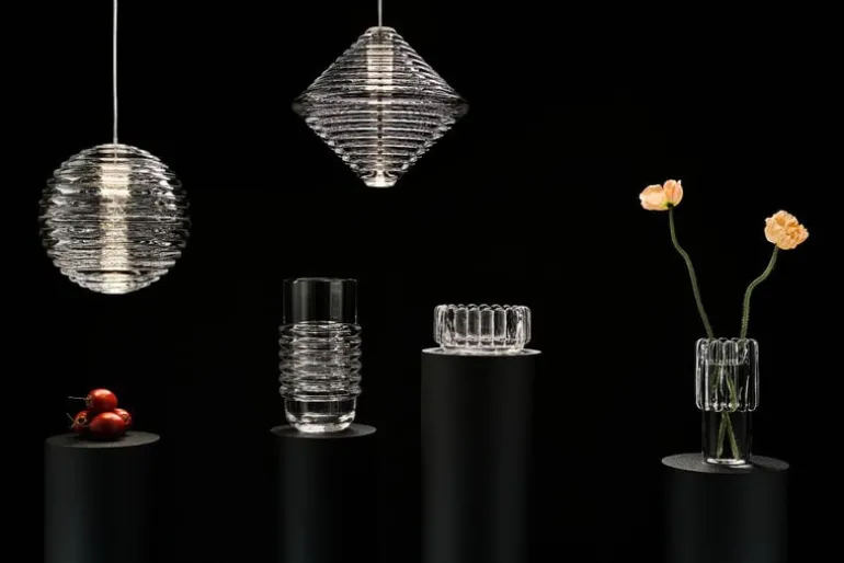 Tom Dixon Press Sphere LED pendel, 2700 K, klar