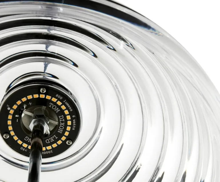 Tom Dixon Press Sphere LED pendel, 2700 K, klar