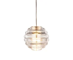 Tom Dixon Press Sphere Mini LED pendellampa, 2700 K, klar