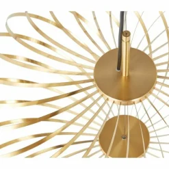 Tom Dixon Spring LED-pendel, liten, mässing