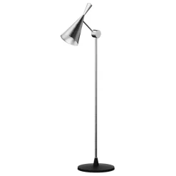 Tom Dixon Unbeaten golvlampa, LED, aluminium