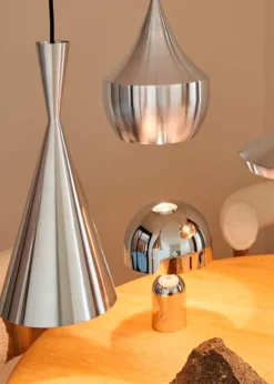 Tom Dixon Unbeaten Tall pendellampa, LED, aluminium