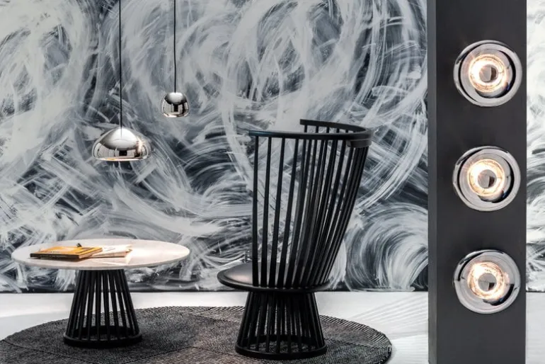 Tom Dixon Void LED-pendel, koppar