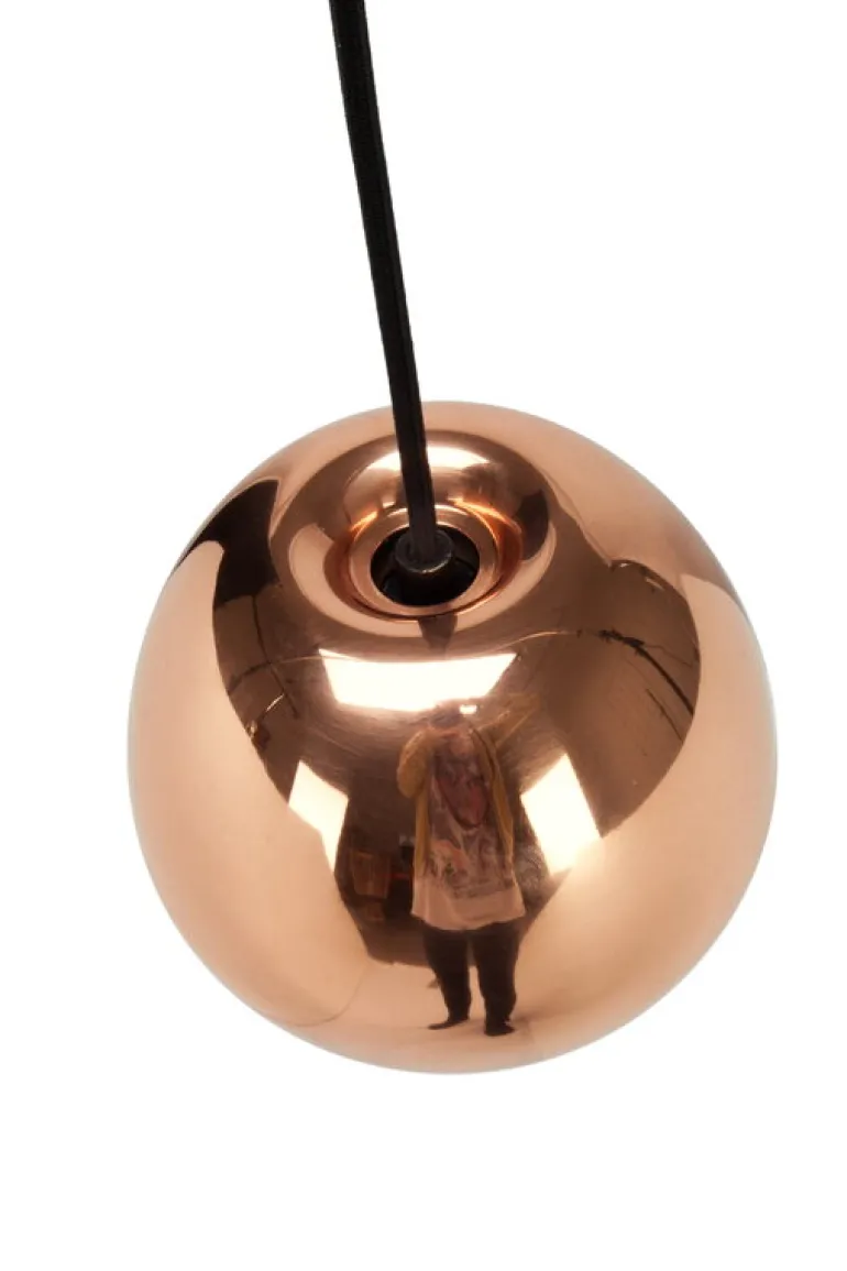 Tom Dixon Void Mini LED-pendel, koppar