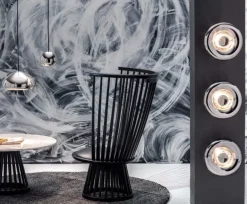 Tom Dixon Void Surface LED vägglampa, rostfritt stål