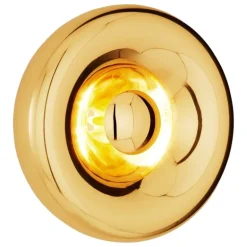 Tom Dixon Void Surface LED vägglampa, mässing