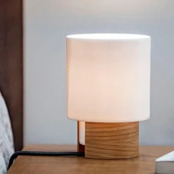 Tonfisk Design Ilta bordslampa 18 cm, vit - ek