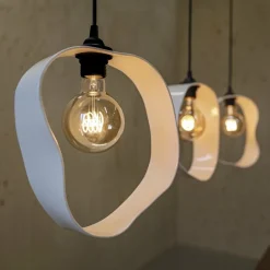 Tonfisk Design Utu pendel 26 cm, vit