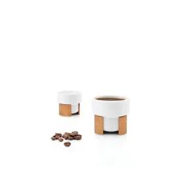 Tonfisk Design Warm espressokopp 0,8 dl, 2-pack, ek