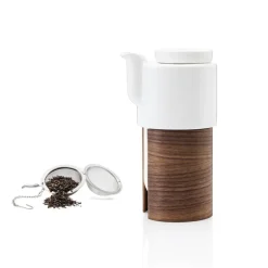 Tonfisk Design Warm tekanna med keramiklock 6 dl, valnöt