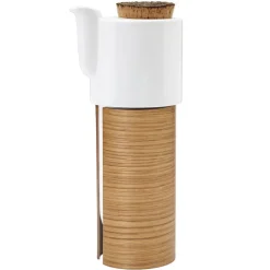 Tonfisk Design Warm tekanna 1,1 L, vit - ek, korklock