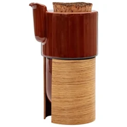 Tonfisk Design Warm tekanna 6 dl, brun - ek, korklock