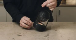 Transparent Light Speaker, svart