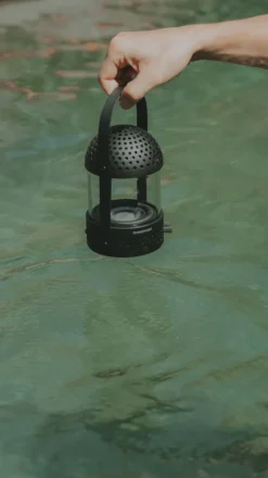 Transparent Light Speaker, svart