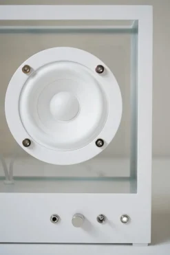 Transparent Small Transparent Speaker, vit